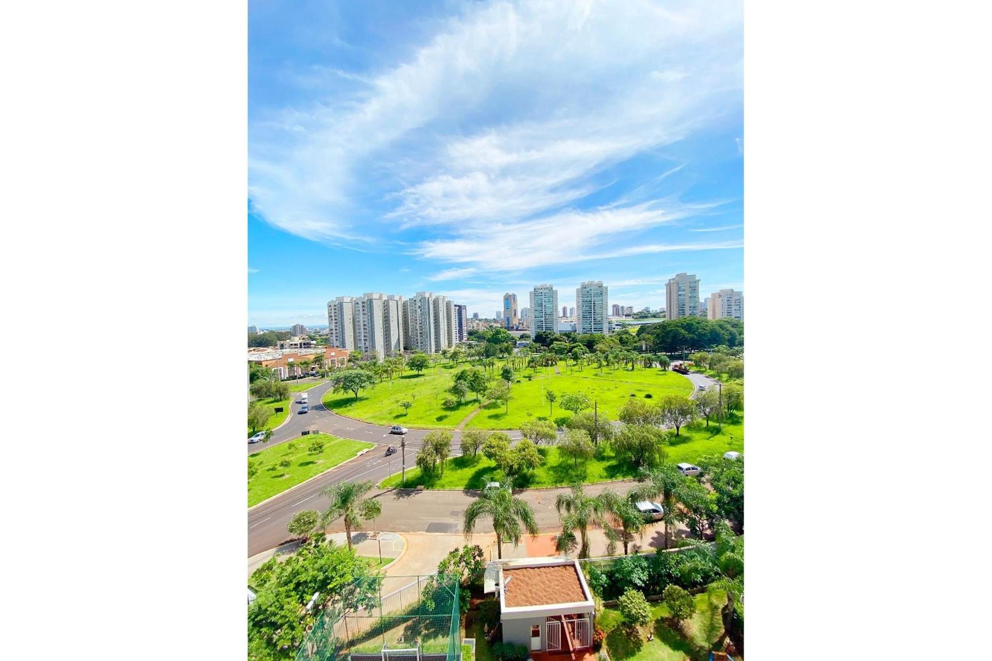 Apto Com 2 Quartos Prox Ao Rib Shopping. Wifi + Ac Apartment Ribeirao Preto Ngoại thất bức ảnh