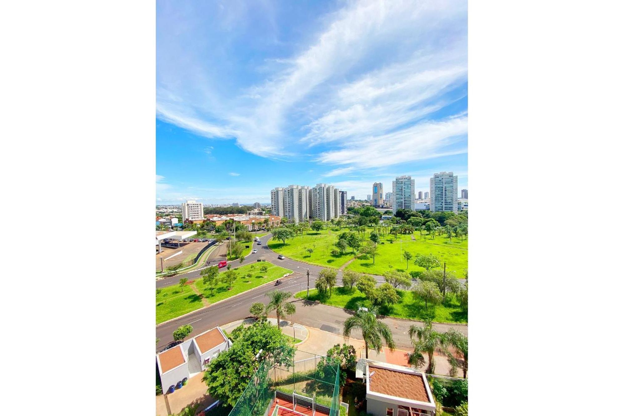 Apto Com 2 Quartos Prox Ao Rib Shopping. Wifi + Ac Apartment Ribeirao Preto Ngoại thất bức ảnh