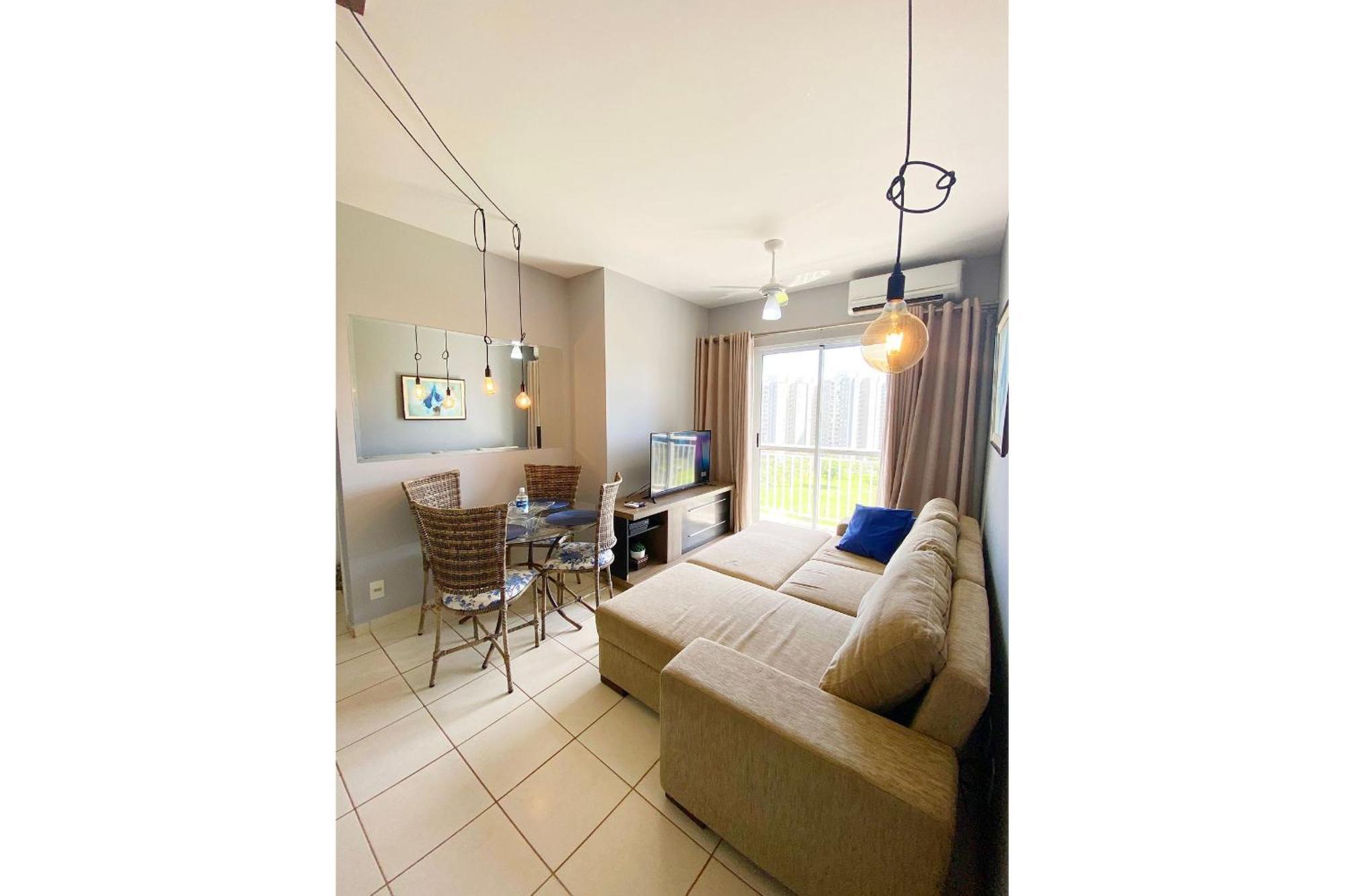 Apto Com 2 Quartos Prox Ao Rib Shopping. Wifi + Ac Apartment Ribeirao Preto Ngoại thất bức ảnh