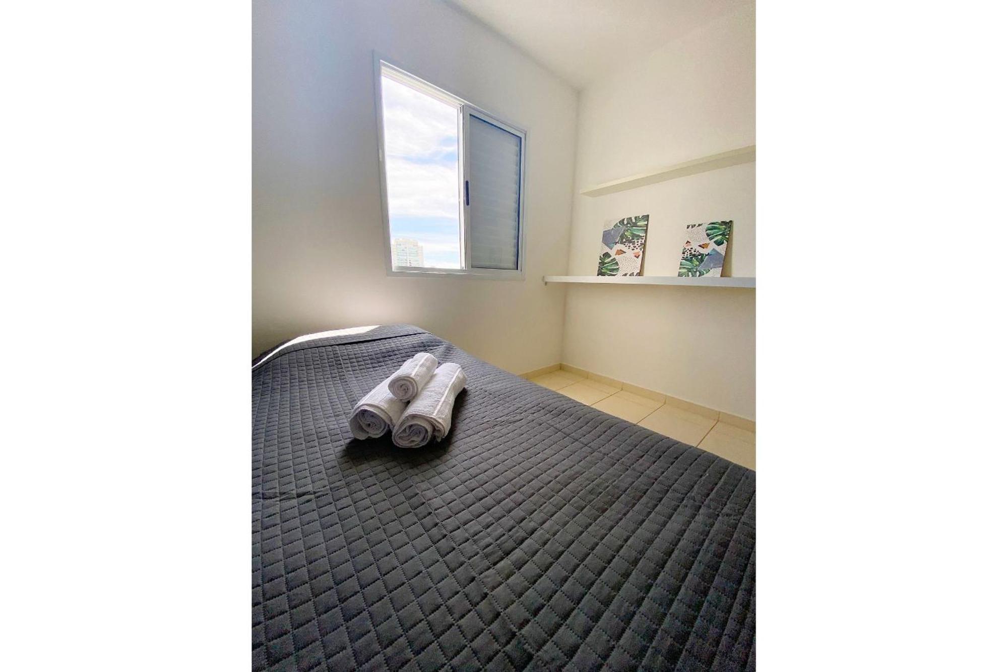 Apto Com 2 Quartos Prox Ao Rib Shopping. Wifi + Ac Apartment Ribeirao Preto Ngoại thất bức ảnh